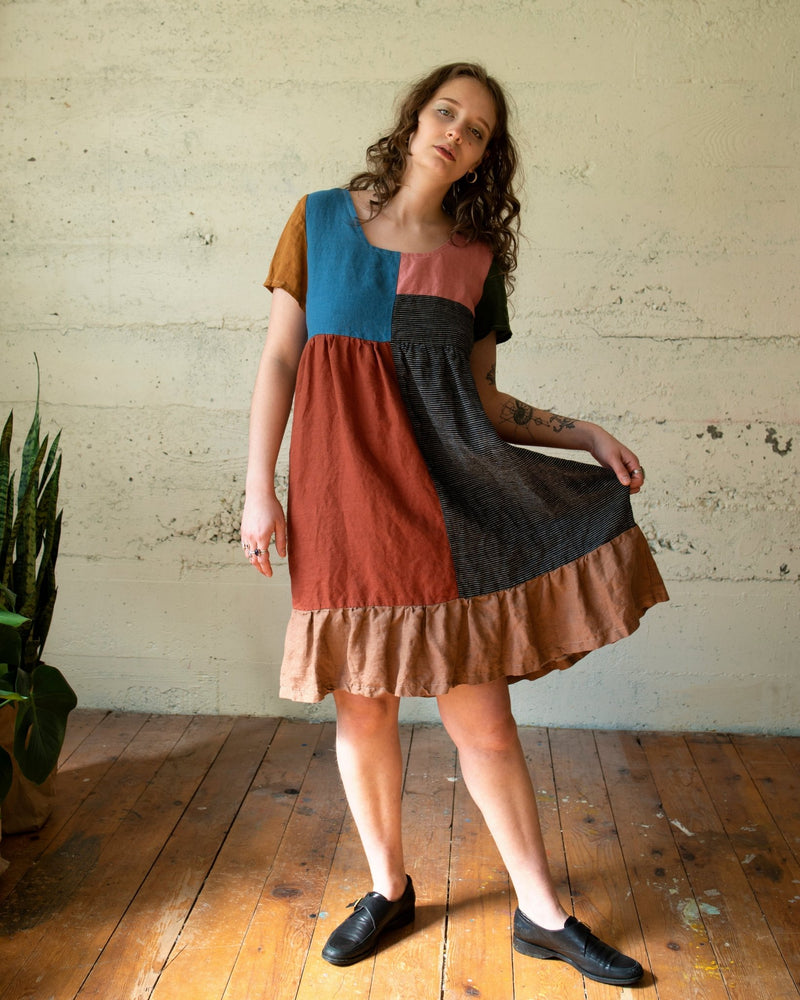 Quilted Billie Dress | Neutral-zoom-