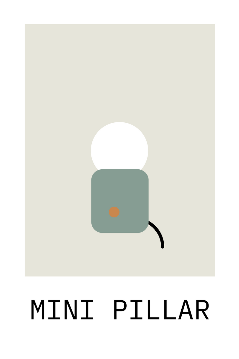 Made to Order Mini Pillar Lamp-zoom-