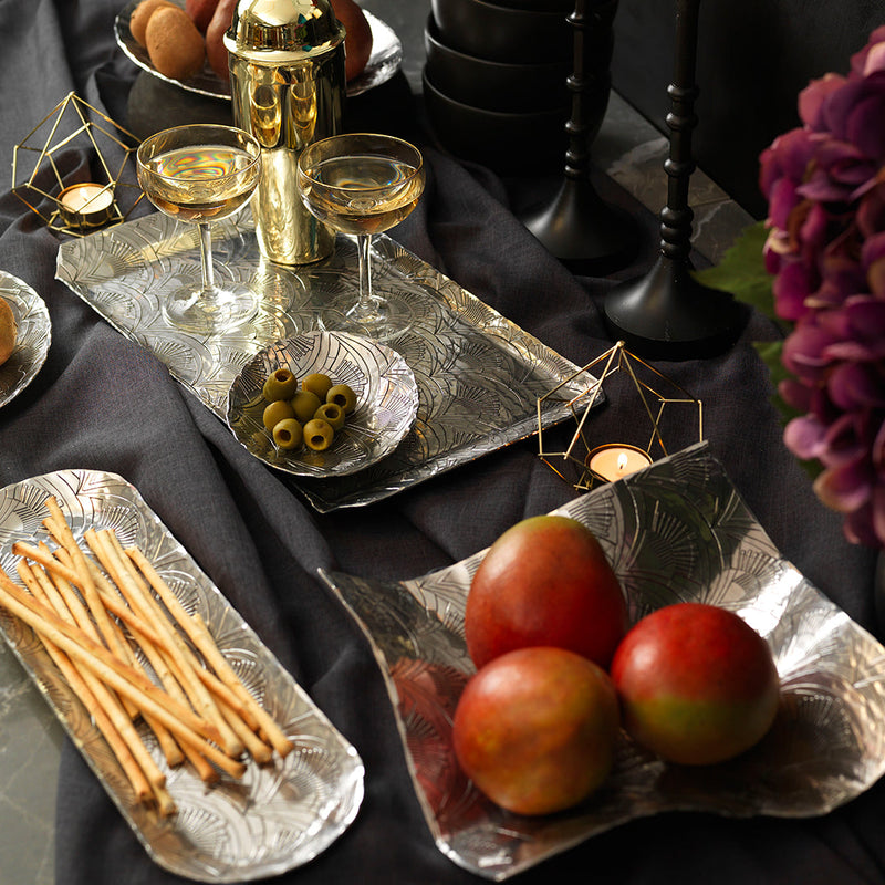 1923 Small Breadstick Tray (Aluminum)-zoom-