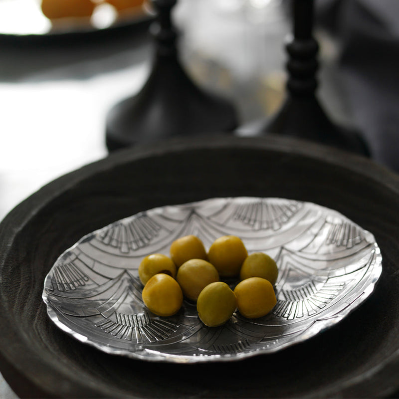 1923 Small Oval Bowl (Aluminum)-zoom-
