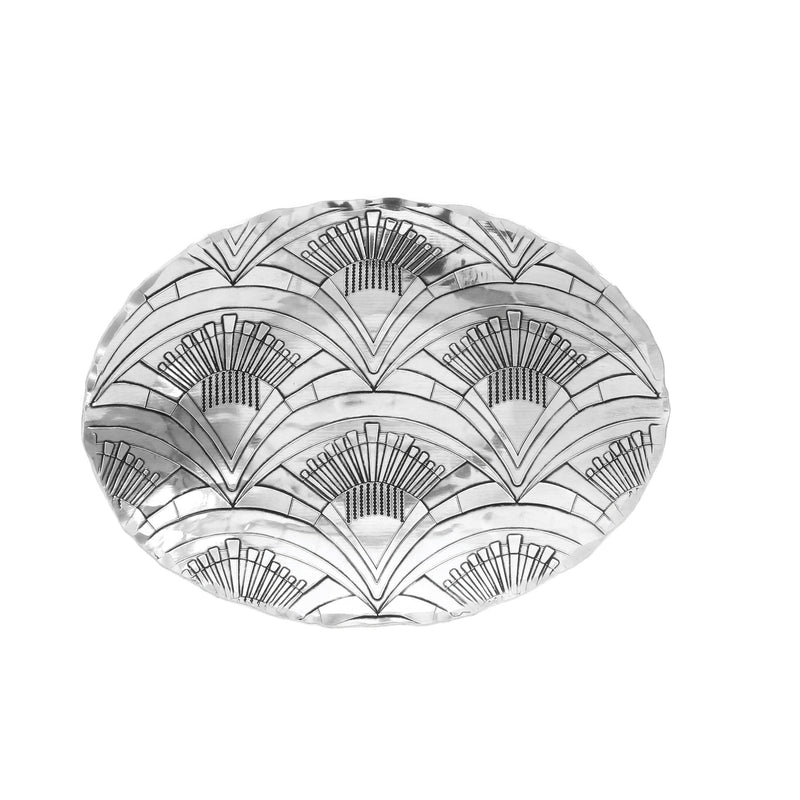 1923 Small Oval Bowl (Aluminum)-zoom-