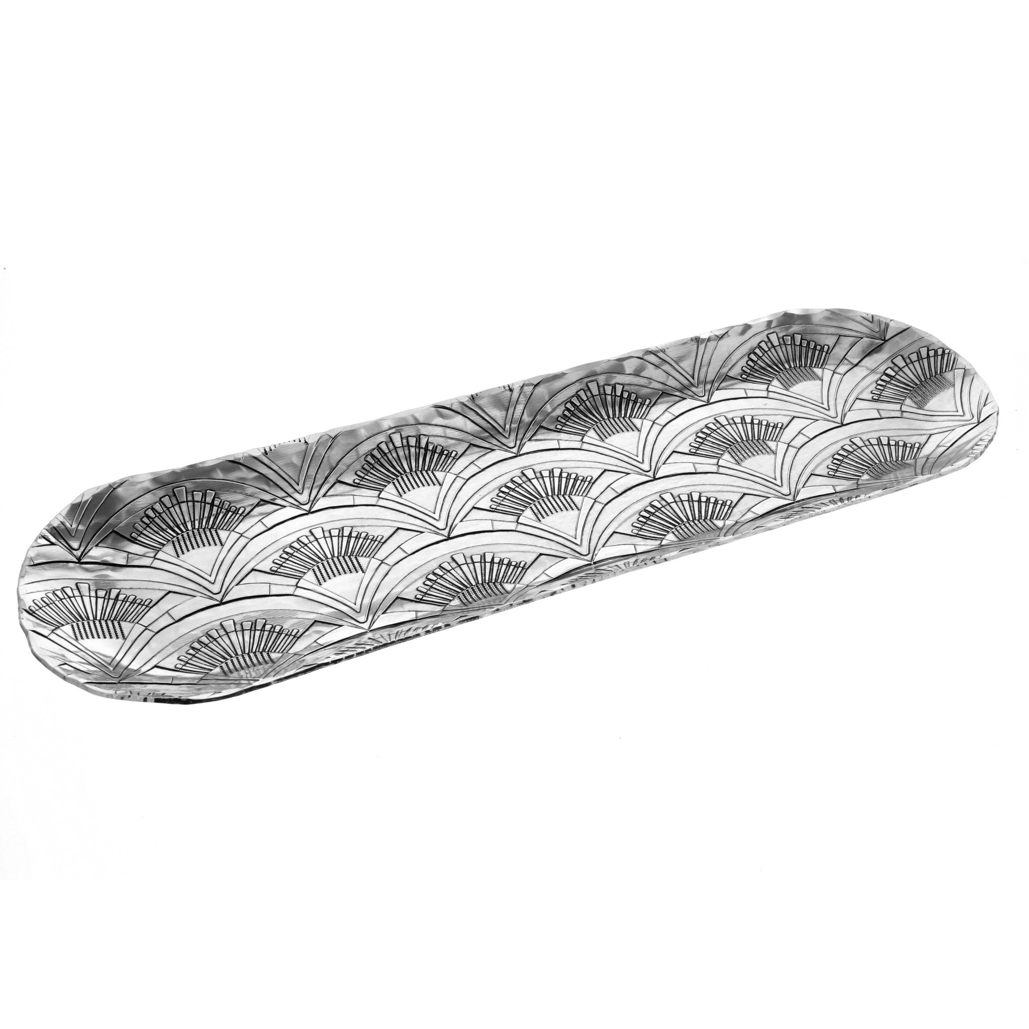 1923 Small Breadstick Tray (Aluminum) - Aware House - Wendell August Forge -
