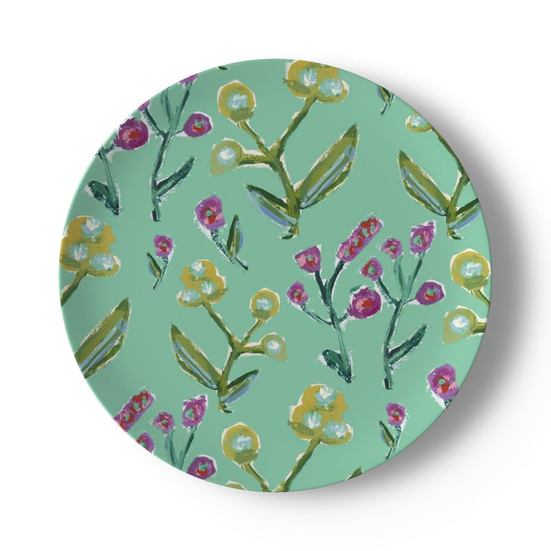 Honeysuckle China Plate Set-zoom-2