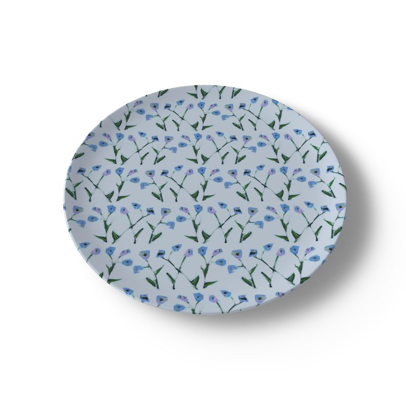 Periwinkle Genevieve China Plate Set