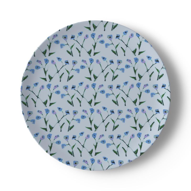 Periwinkle Genevieve China Plate Set-zoom-2