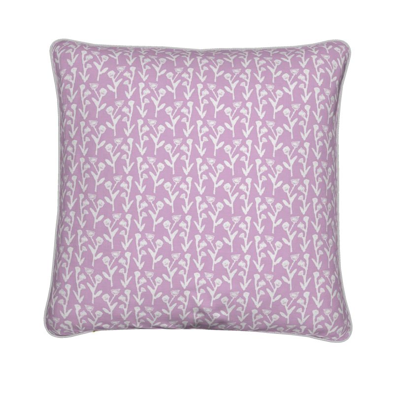 Ivy Manor Throw Pillow in Lilac