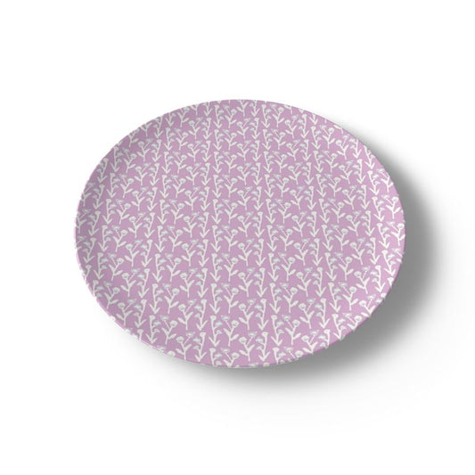 Lilac Ivy Manor China Plate Set