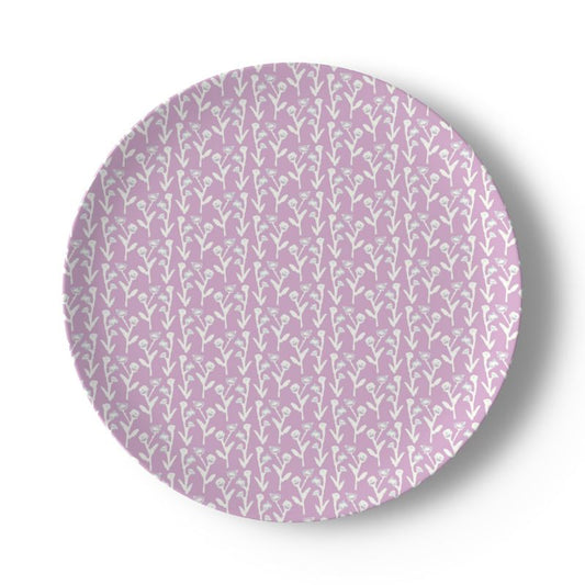 Lilac Ivy Manor China Plate Set