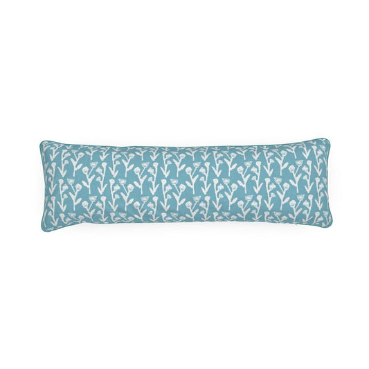 Ivy Manor Bolster Pillow in Slate