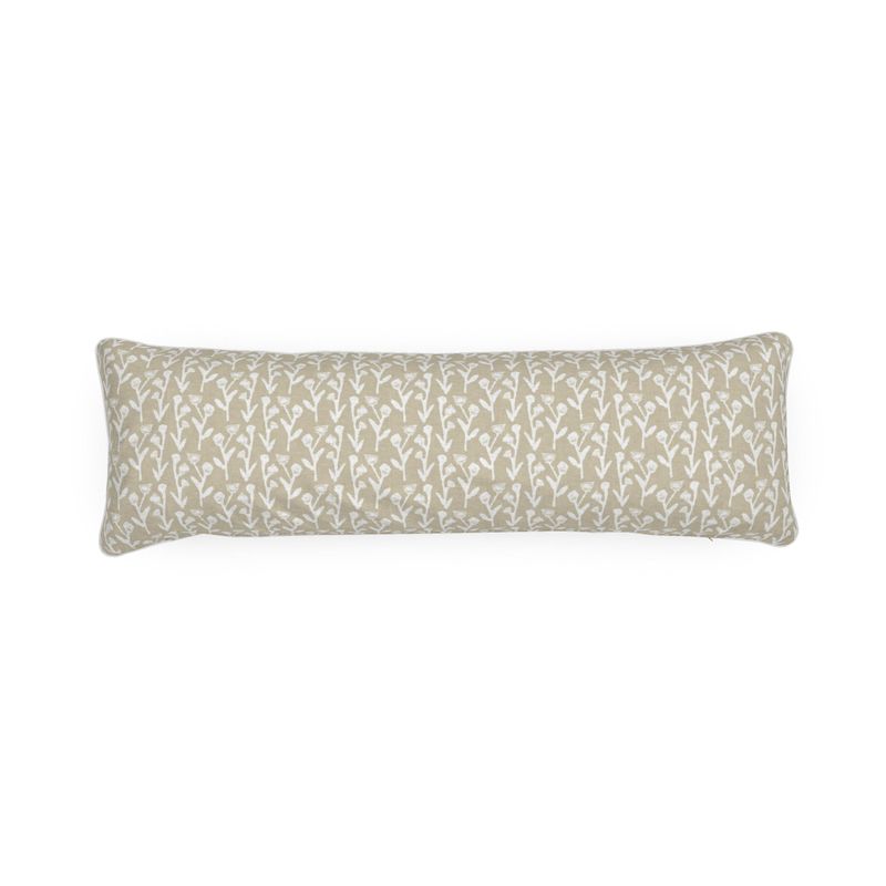 Ivy Manor Bolster Pillow in Oat-zoom-