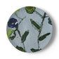 Blue and Teal Posey China Plate Set