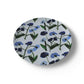Blue Posey China Plate Set