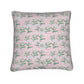 Sydney Throw Pillow in Tulip Pink