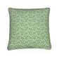 Genevieve Throw Pillow in Green