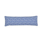 Genevieve Bolster Pillow in Blue
