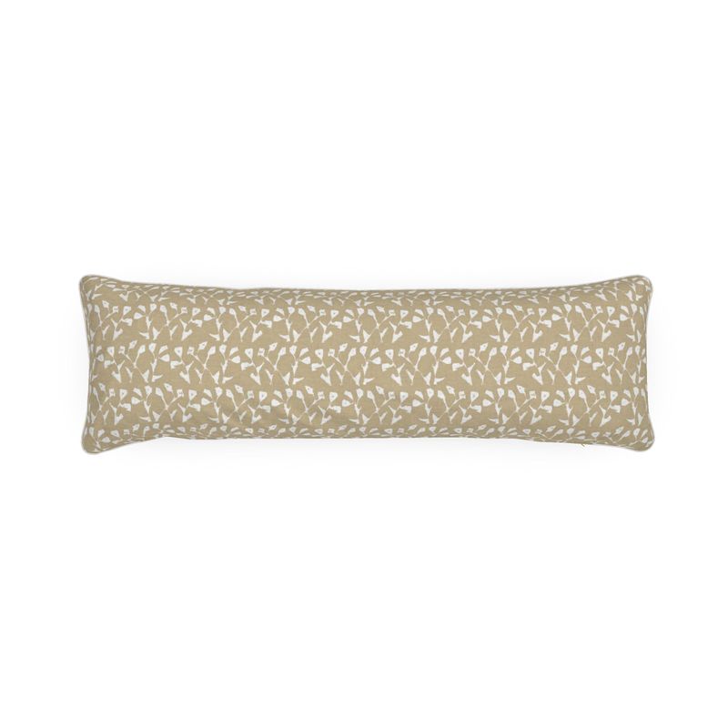 Genevieve Bolster Pillow in Linen