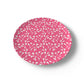 Hot Pink Genevieve China Plate Set