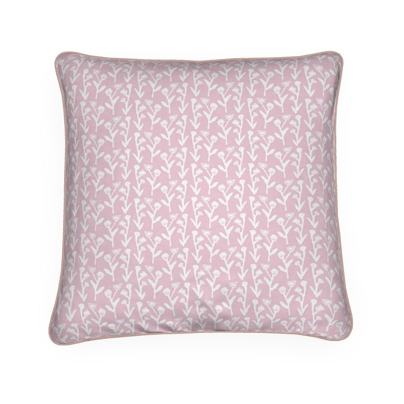 Ivy Manor Throw Pillow in Ballet