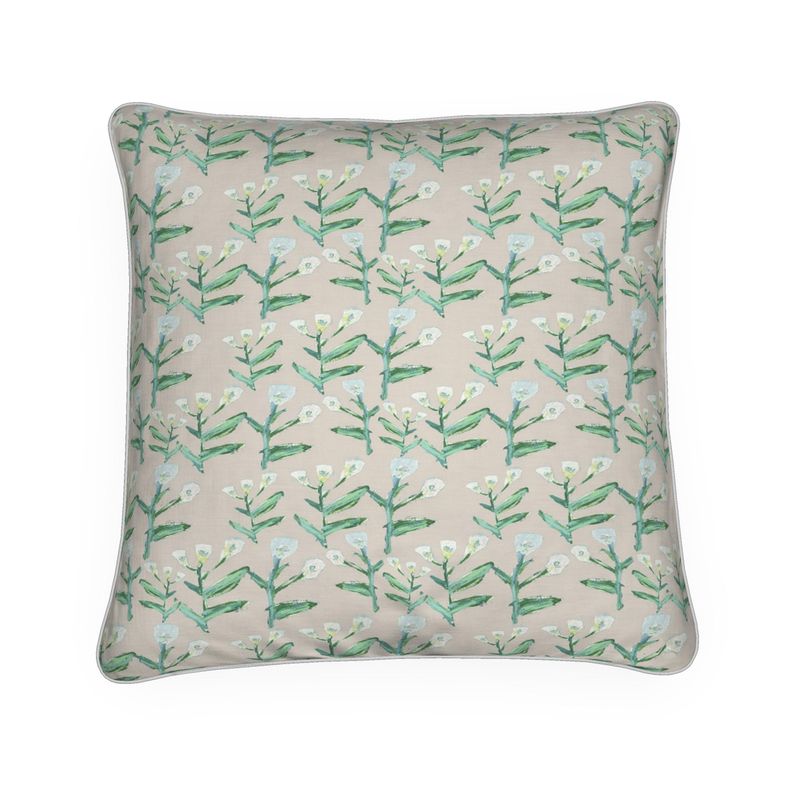 Sydney Throw Pillow in Cream-zoom-2