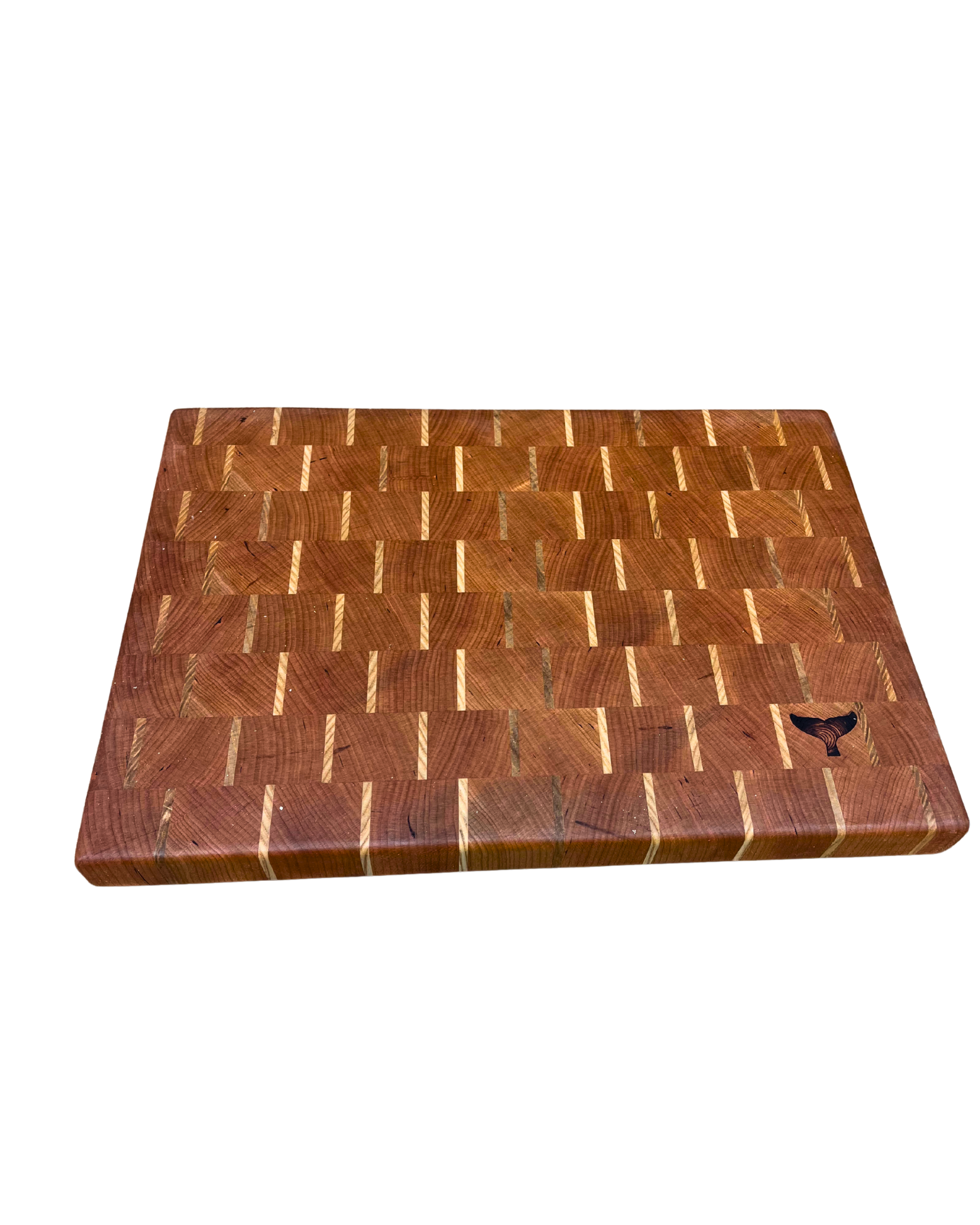 Cherry & Ash End Grain Cutting Board-1