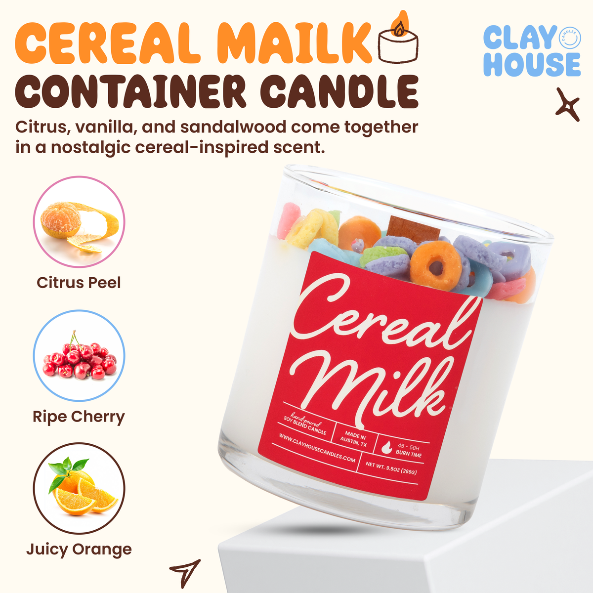 Cereal Milk Container Candle-zoom-2
