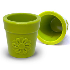 Large Flower Pot eCup Dog Treat Dispenser - Aware House