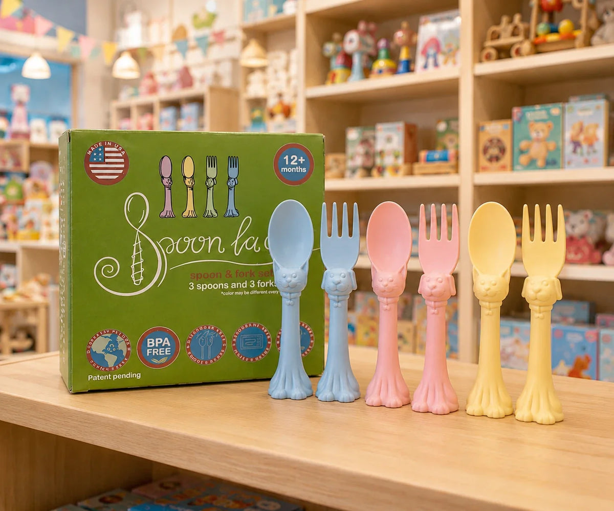 Spoon la la Toddler Utensils — 6 Pack-zoom-12