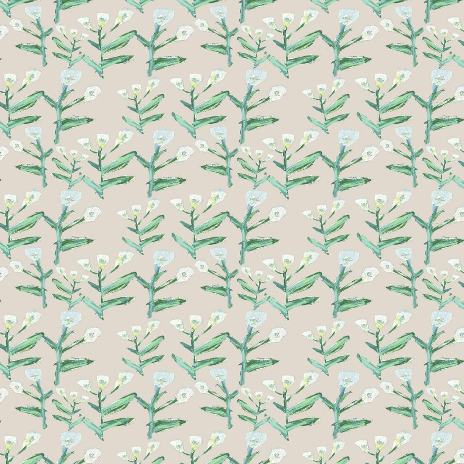 Sydney Wallpaper (Cream) – Handmade & Digitally Printed