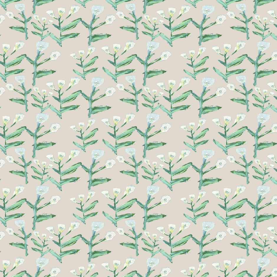Sydney Fabric (Cream) – Custom Cotton Linen Blend - Aware House - Erin Donahue Tice -