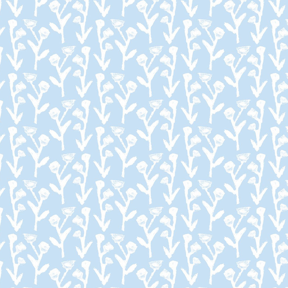 Ivy Manor Fabric (Bluebird) – Custom Cotton Linen Blend