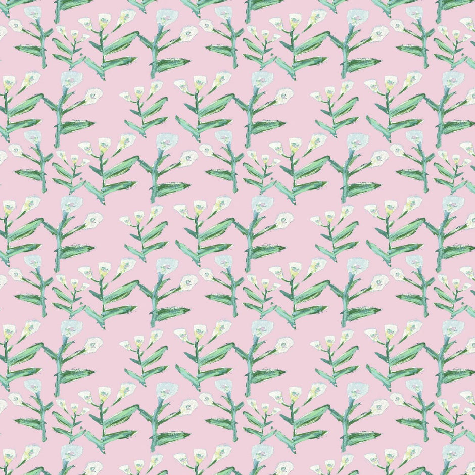 Sydney Fabric (Tulip Pink) – Custom Cotton Linen Blend