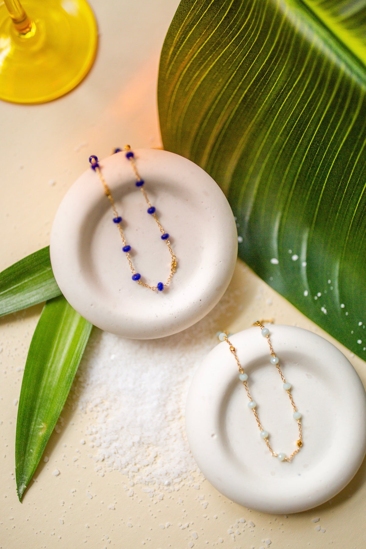 Margarita Chains - Lapis and Chalcedony-zoom-7
