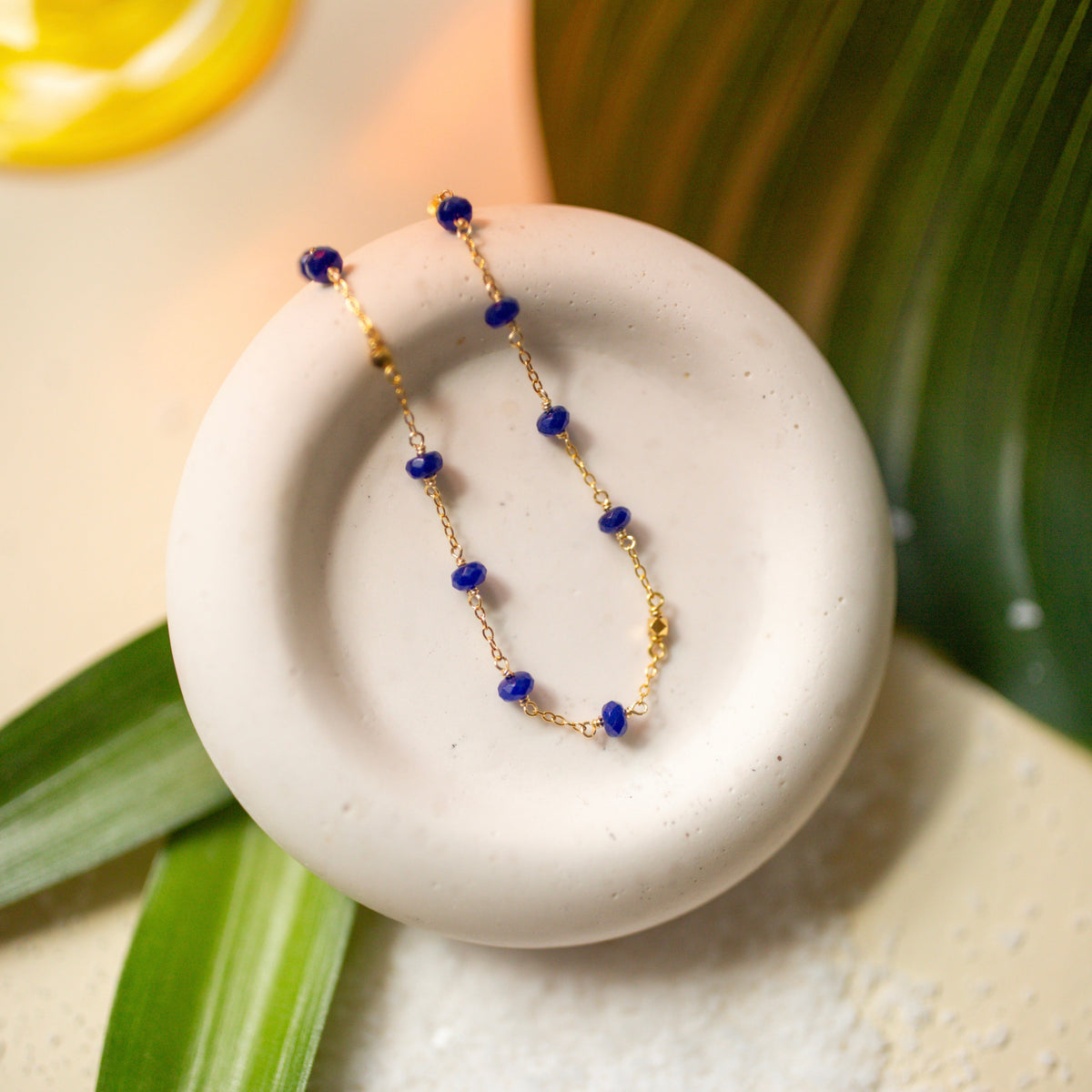 Margarita Chains - Lapis and Chalcedony-zoom-3