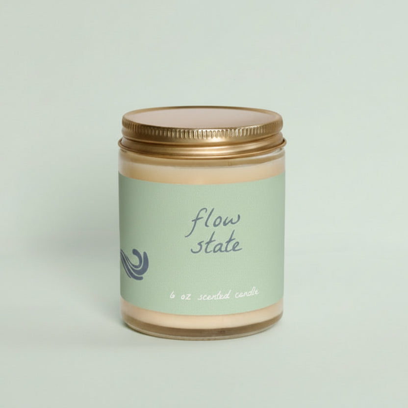 Flow State Aromatherapy Beeswax Candle