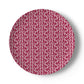 Cranberry Ivy Manor China Plate