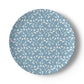 Holiday Blue Genevieve China Plate