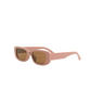 Weird Waves Sunglasses | Tinted Pink