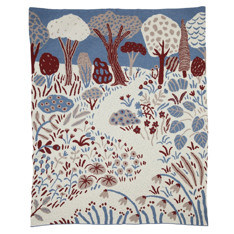 Garden Throw Blanket-zoom-