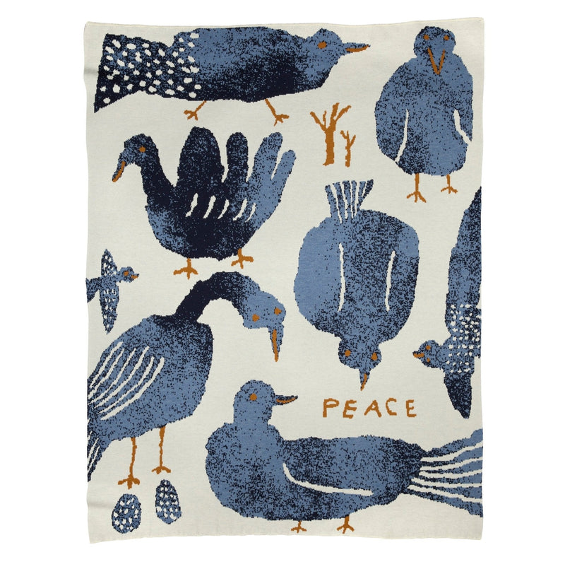 Peace Throw Blanket-zoom-