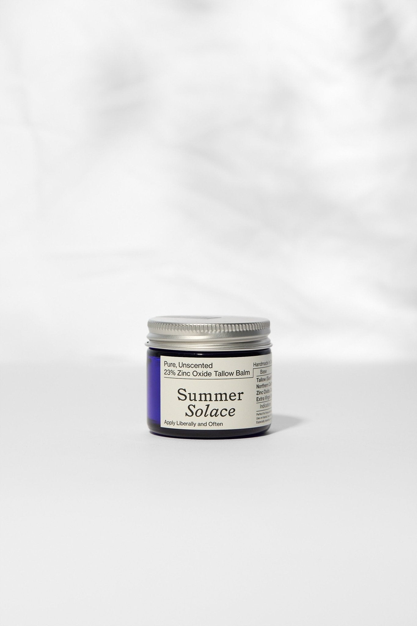 23% Non-Nano Zinc Tallow Balm | Pure Unscented-1