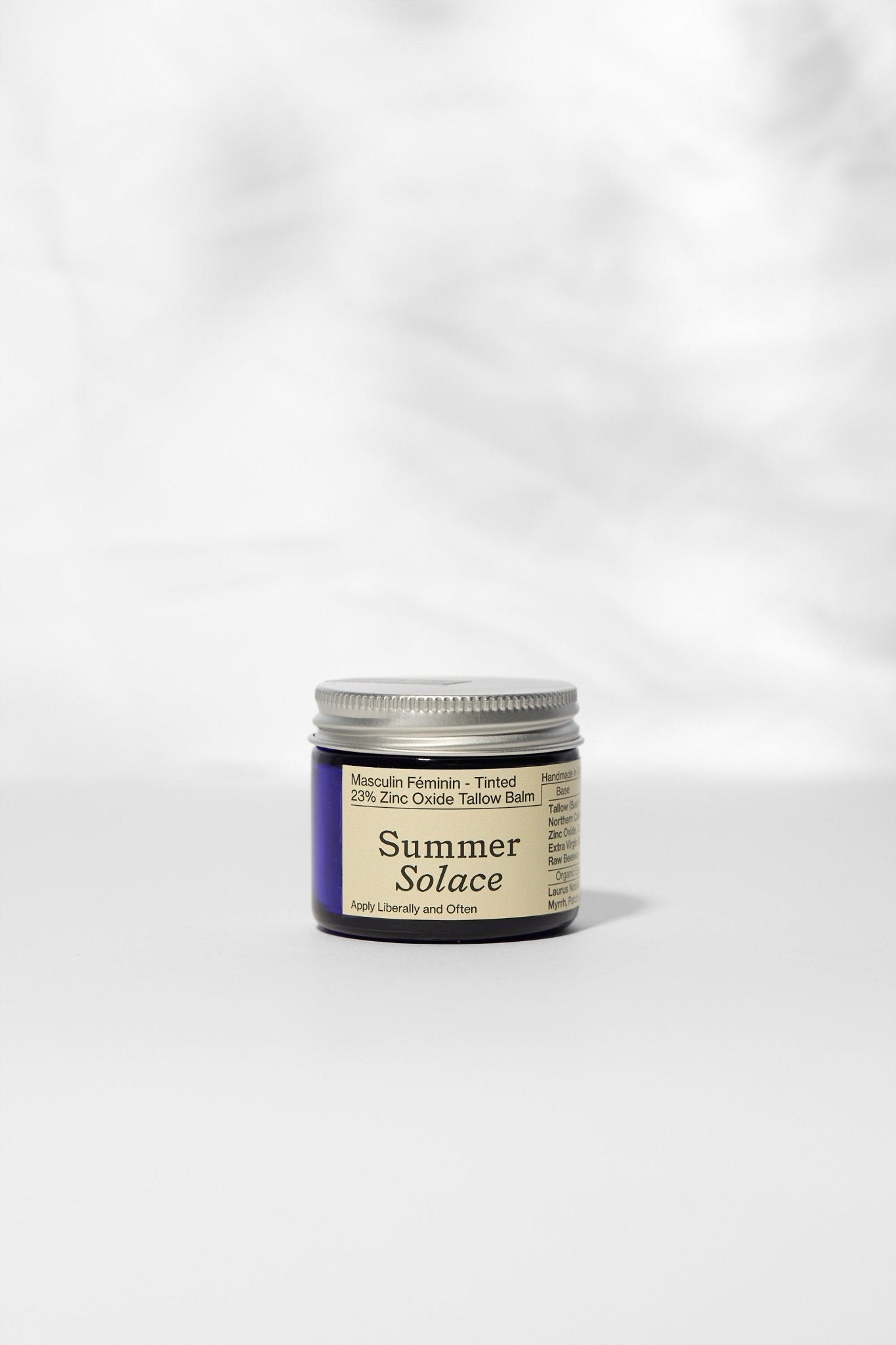 23% Non-Nano Zinc Tinted Tallow Balm | Scented-zoom-1