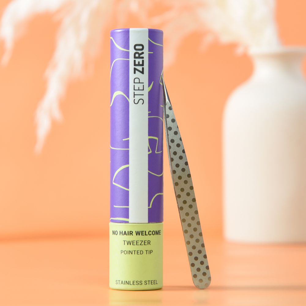 Pointed Stainless Steel Tweezers-zoom-1