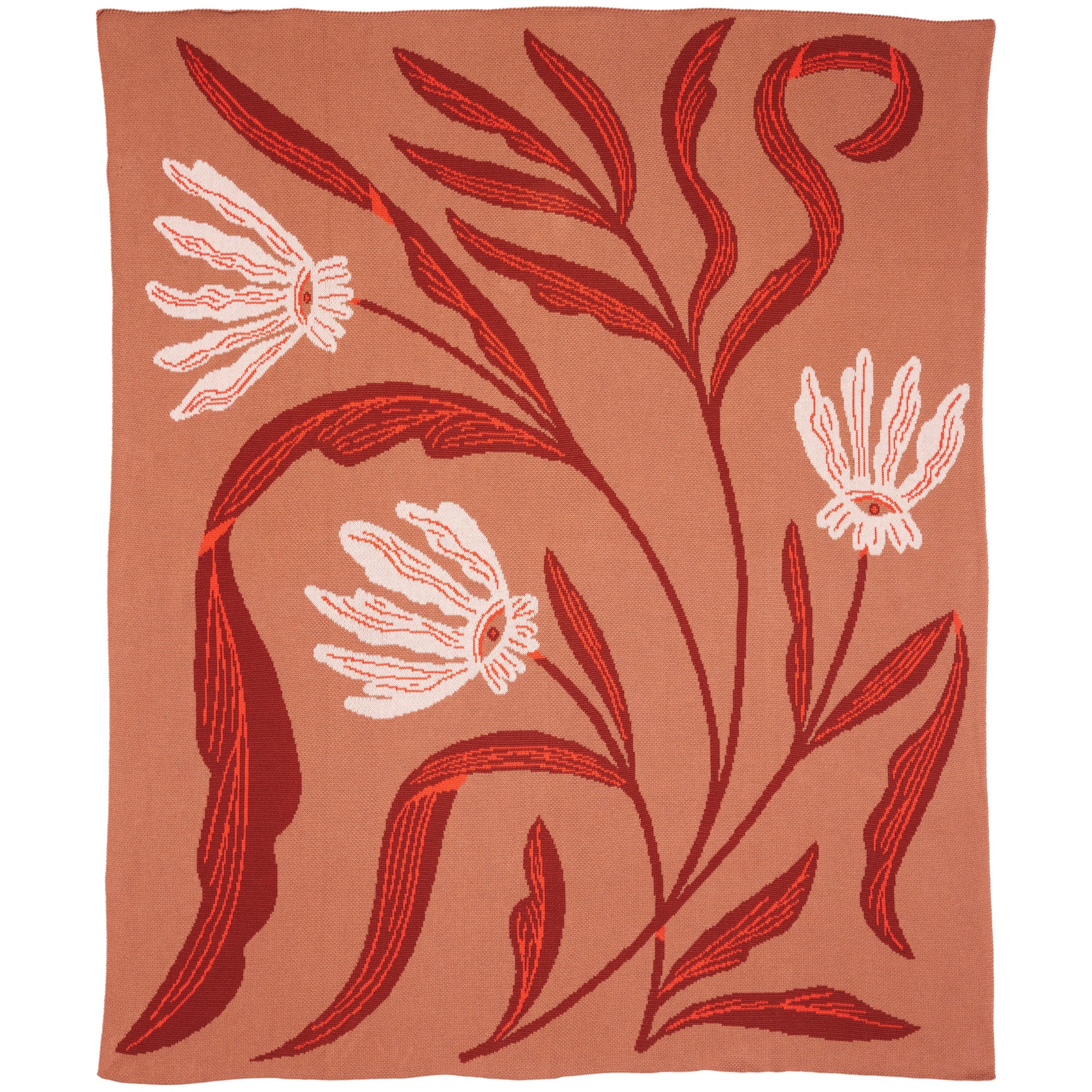 Flora Vision Throw Blanket-zoom-3