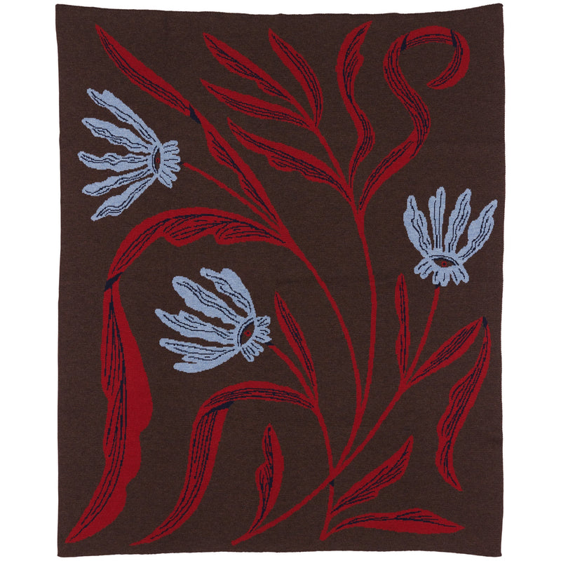 Flora Vision Throw Blanket-zoom-