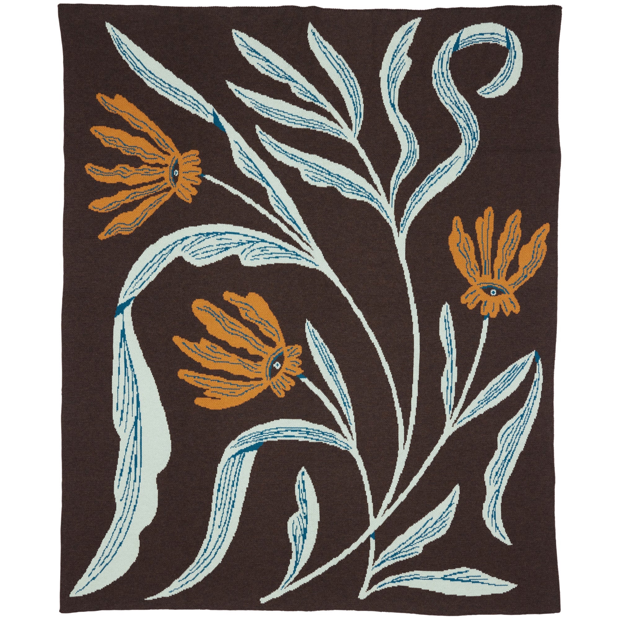 Flora Vision Throw Blanket-zoom-7