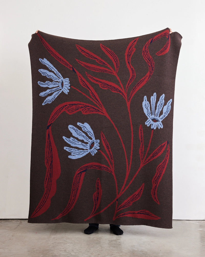Flora Vision Throw Blanket-zoom-