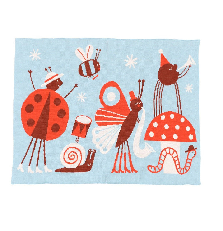 Bug Band Baby & Kid's Blanket