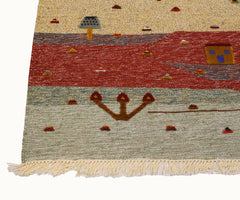 Desert Garden Kids Rug | Handmade Wool Rug for Nursery, Playrooms & Children’s Rooms - Aware House