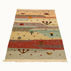 Desert Garden Kids Rug | Handmade Wool Rug for Nursery, Playrooms & Children’s Rooms - Aware House