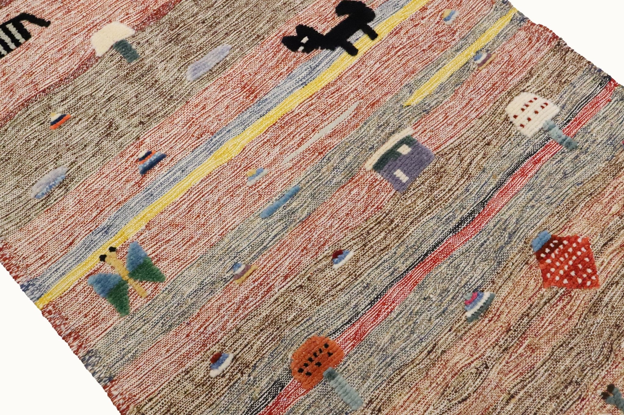 Sunset Farm Kids Rug | Handmade Wool Rug for Nursery, Playrooms & Children’s Rooms - Aware House
